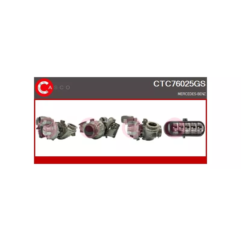 Turbocompresseur, suralimentation CASCO CTC76025GS