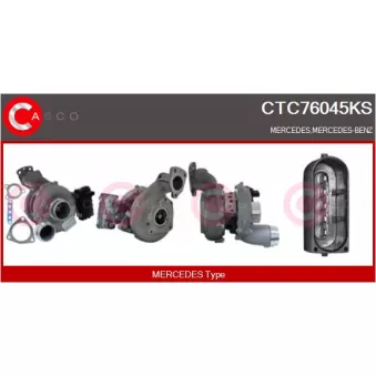 Turbocompresseur, suralimentation CASCO