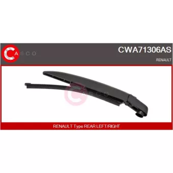 Bras d'essuie-glace, nettoyage des vitres CASCO CWA71306AS