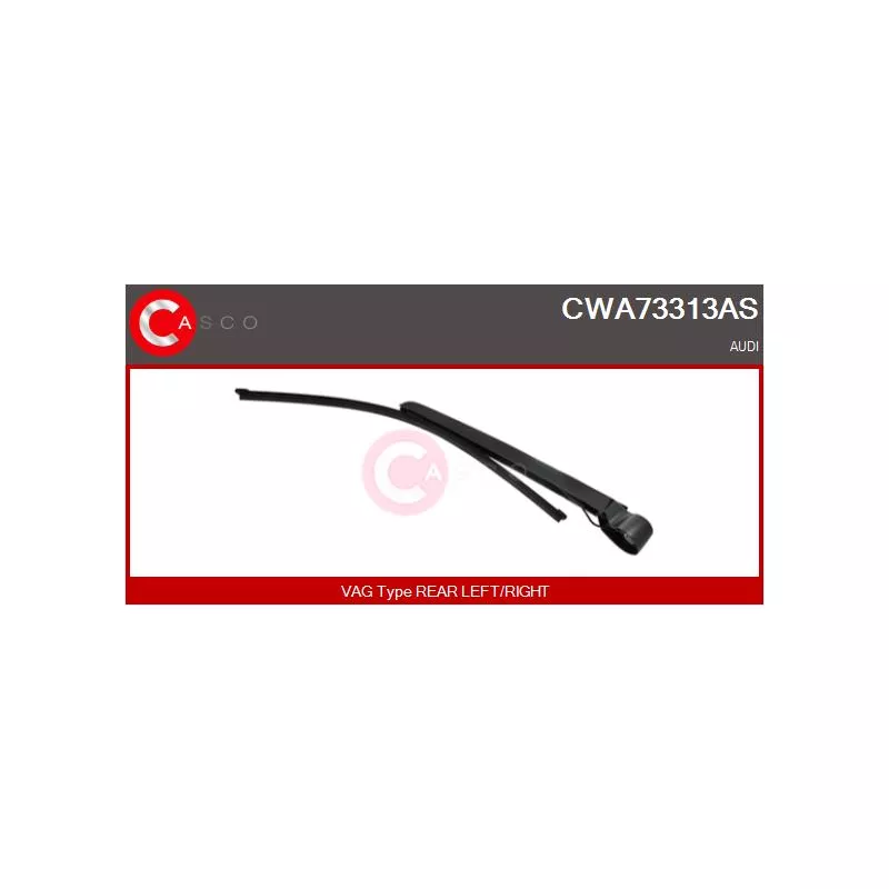 Bras d'essuie-glace, nettoyage des vitres CASCO CWA73313AS
