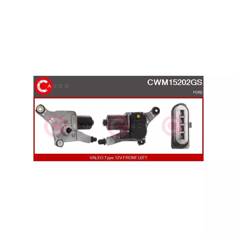 Moteur d'essuie-glace CASCO CWM15202GS