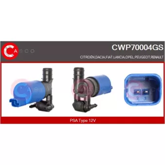 Pompe d'eau de nettoyage, nettoyage des vitres CASCO CWP70004GS