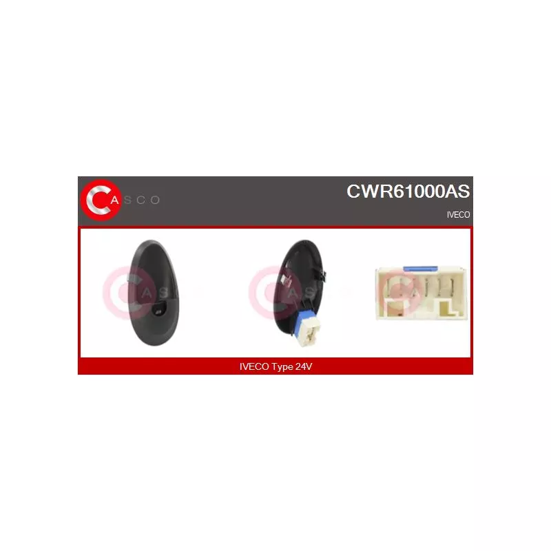 Interrupteur, lève-vitre avant droit CASCO CWR61000AS