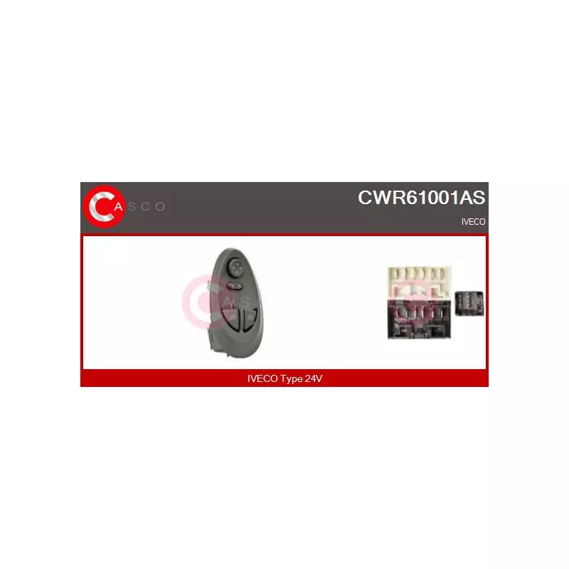 Interrupteur, lève-vitre avant gauche CASCO CWR61001AS