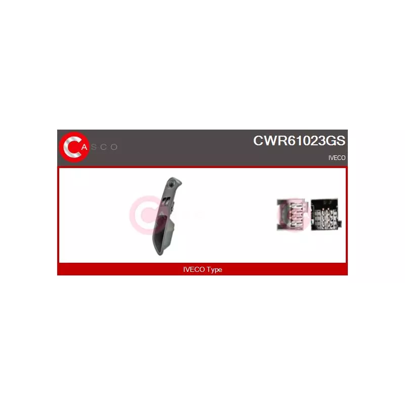 Interrupteur, lève-vitre CASCO CWR61023GS