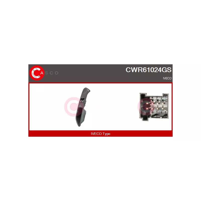 Interrupteur, lève-vitre CASCO CWR61024GS