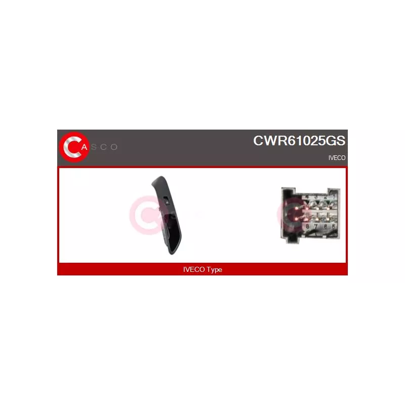 Interrupteur, lève-vitre CASCO CWR61025GS
