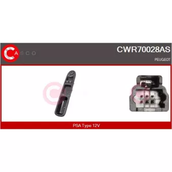 Interrupteur, lève-vitre CASCO CWR70028AS