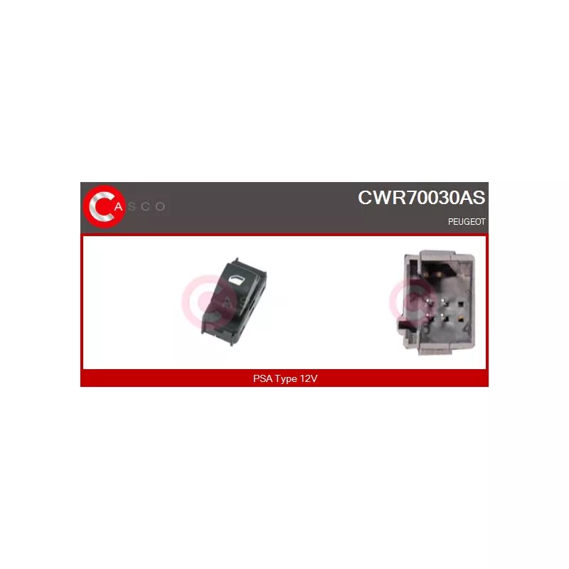 Interrupteur, lève-vitre CASCO CWR70030AS