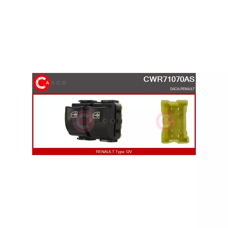 Interrupteur, lève-vitre CASCO CWR71070AS