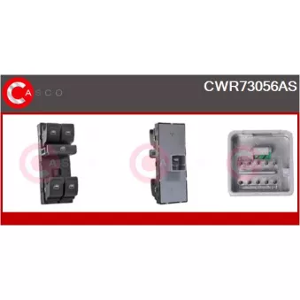 Interrupteur, lève-vitre CASCO CWR73056AS