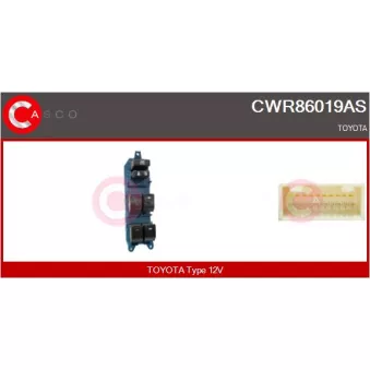 Interrupteur, lève-vitre CASCO