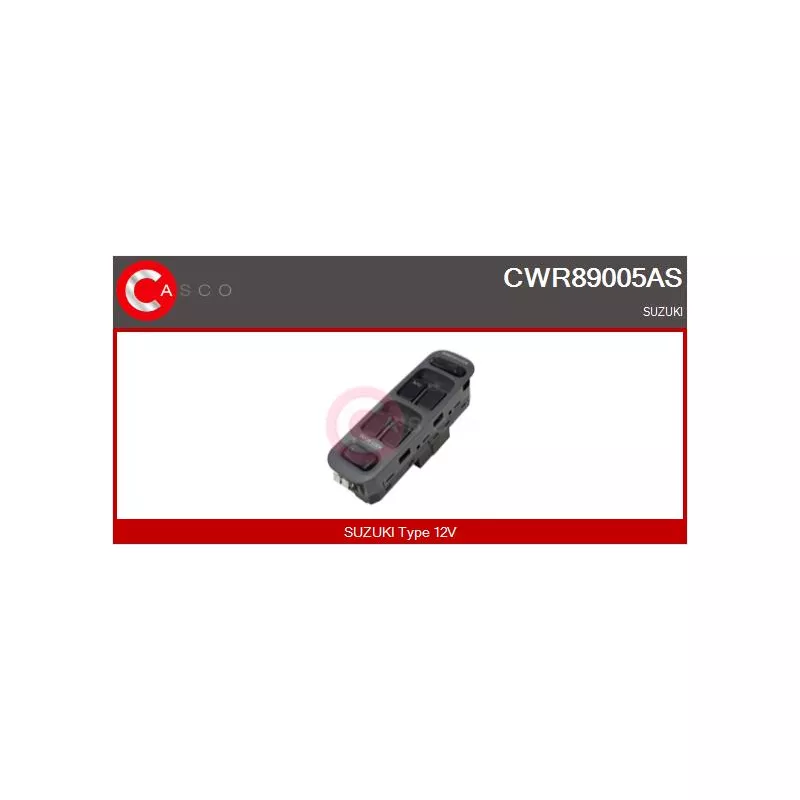 Interrupteur, lève-vitre CASCO CWR89005AS