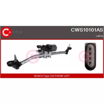 Système de nettoyage des vitres CASCO CWS10101AS