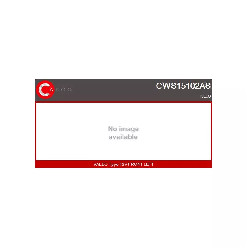 Système de nettoyage des vitres CASCO CWS15102AS