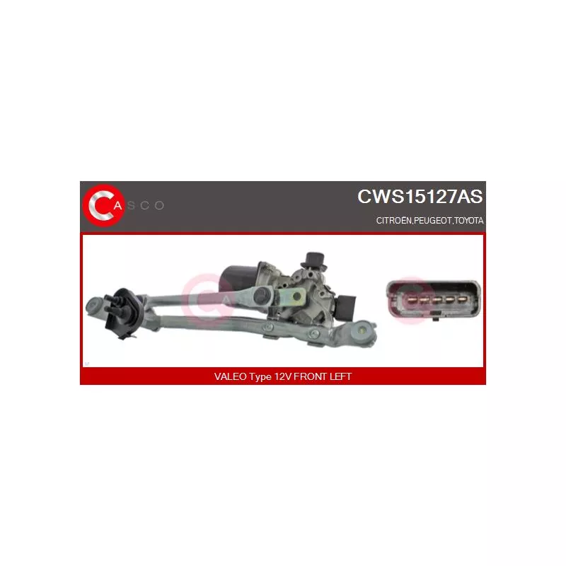 Système de nettoyage des vitres CASCO CWS15127AS