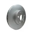 Jeu de 2 disques de frein avant HELLA PAGID 8DD 355 114-201 - Visuel 3
