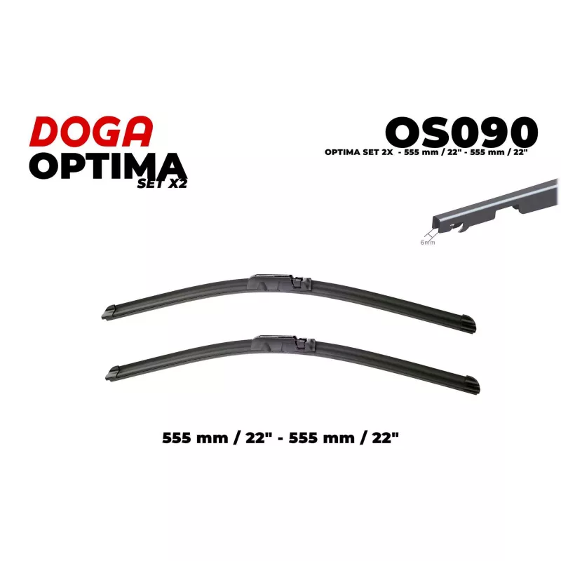 Balai d'essuie-glace DOGA OS090