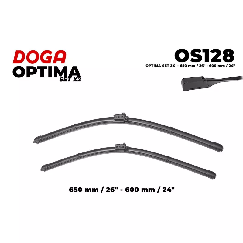 Balai d'essuie-glace DOGA OS128