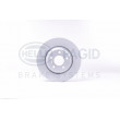 Jeu de 2 disques de frein avant HELLA PAGID 8DD 355 120-661 - Visuel 2
