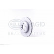 Jeu de 2 disques de frein avant HELLA PAGID 8DD 355 120-661 - Visuel 3