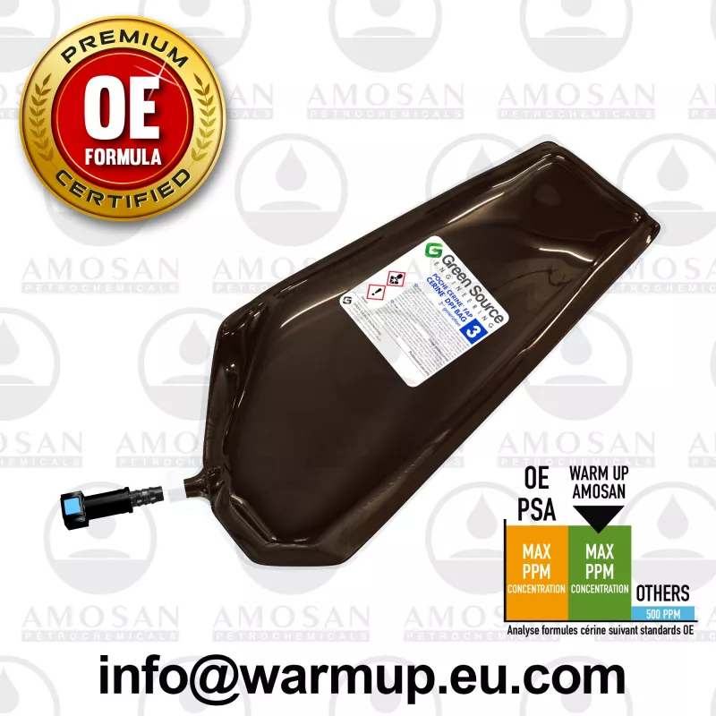 Additif, régénération du filtre à particules/à suie WARM UP AMO-PC33780