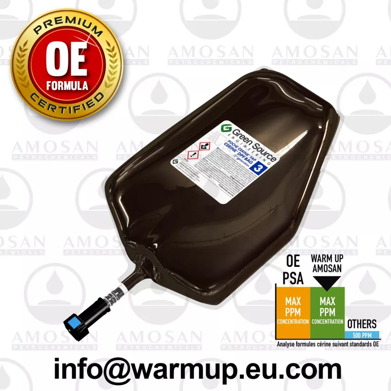 Additif, régénération du filtre à particules/à suie WARM UP AMO-PC50580