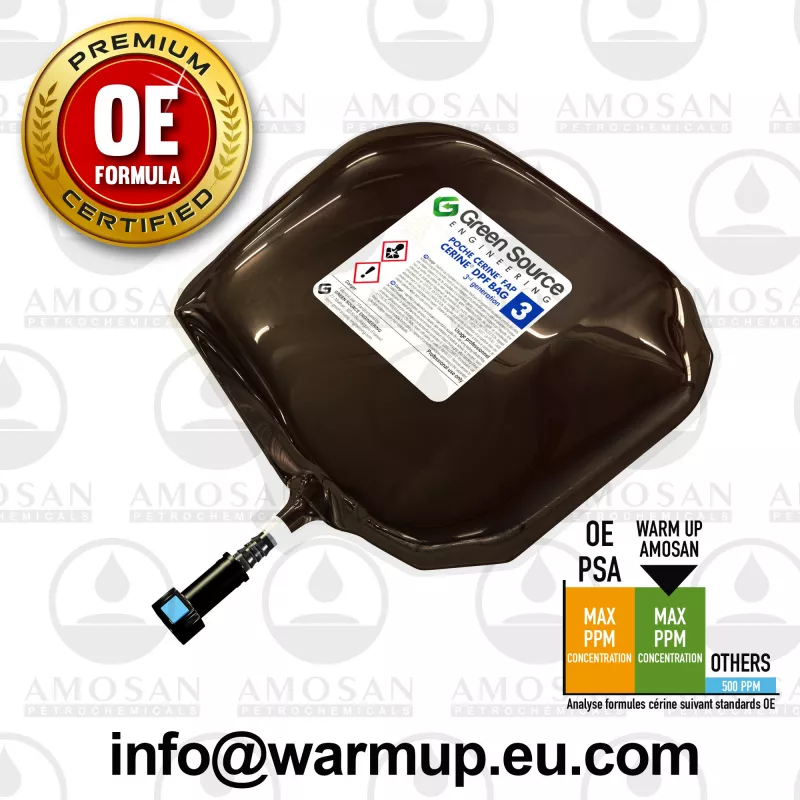 Additif, régénération du filtre à particules/à suie WARM UP AMO-PC80680