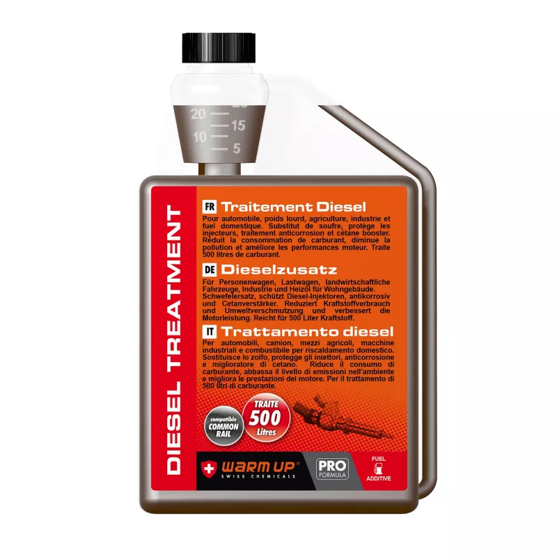 Additif au carburant WARM UP WU-DT500
