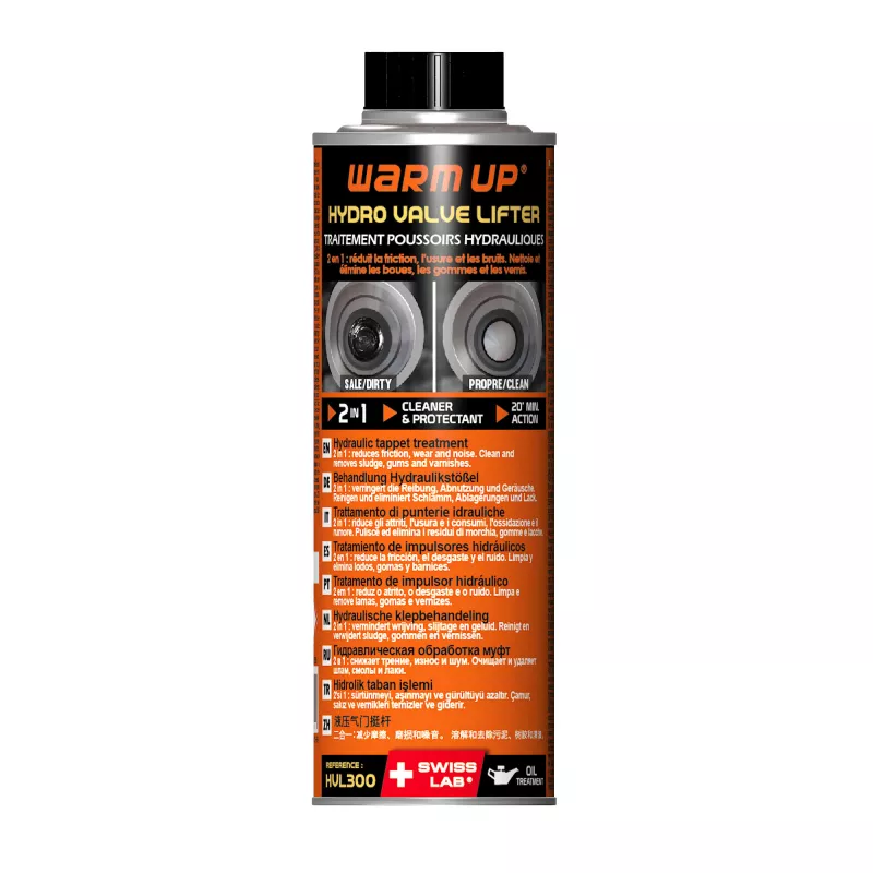 Additif à l'huile moteur WARM UP WU-HVL300