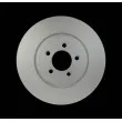 Jeu de 2 disques de frein avant HELLA PAGID 8DD 355 128-881 - Visuel 2