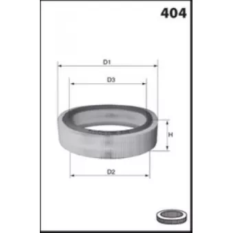 Filtre à air LUCAS FILTERS LFAF210