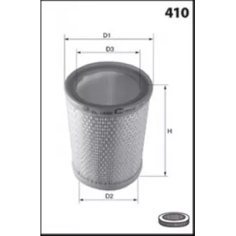 Filtre à air LUCAS FILTERS LFAF237