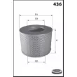 Filtre à air LUCAS FILTERS LFAF328 - Visuel 1