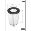 Filtre à air LUCAS FILTERS LFAF382 - Visuel 1
