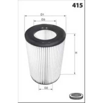 Filtre à air LUCAS FILTERS LFAF382
