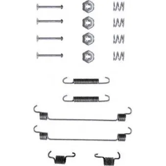 Kit d'accessoires, mâchoire de frein HELLA PAGID 8DZ 355 200-091