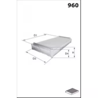Filtre, air de l'habitacle LUCAS FILTERS LFCP118S