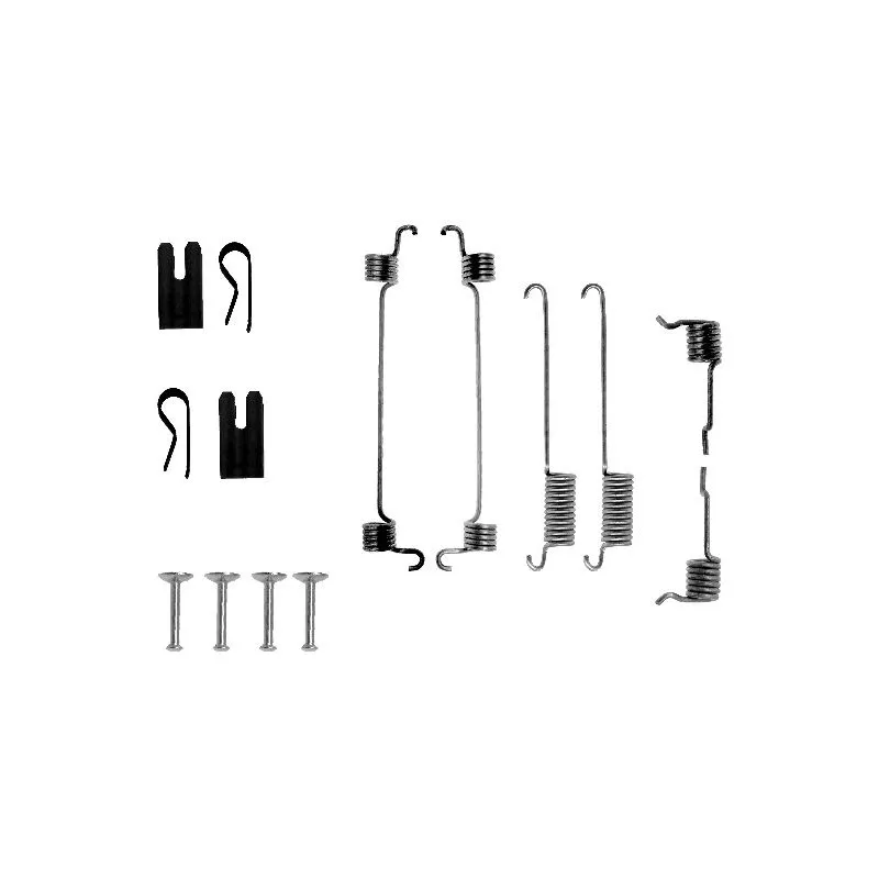 Kit d'accessoires, mâchoire de frein HELLA PAGID 8DZ 355 200-481