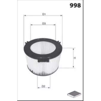 Filtre, air de l'habitacle LUCAS FILTERS LFCP215