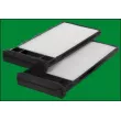 Filtre, air de l'habitacle LUCAS FILTERS LFCP261S - Visuel 2