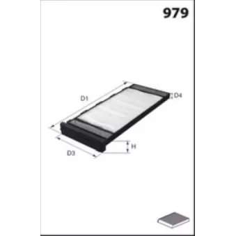 Filtre, air de l'habitacle LUCAS FILTERS LFCP262S