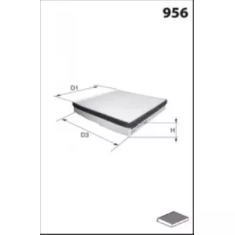 Filtre, air de l'habitacle LUCAS FILTERS LFCP288S