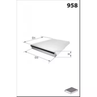 Filtre, air de l'habitacle LUCAS FILTERS LFCP299