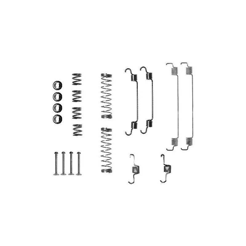 Kit d'accessoires, mâchoire de frein HELLA PAGID 8DZ 355 200-741