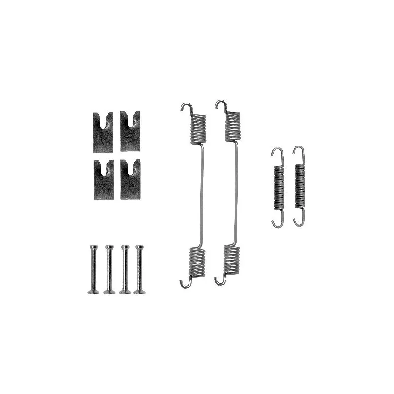 Kit d'accessoires, mâchoire de frein HELLA PAGID 8DZ 355 200-751