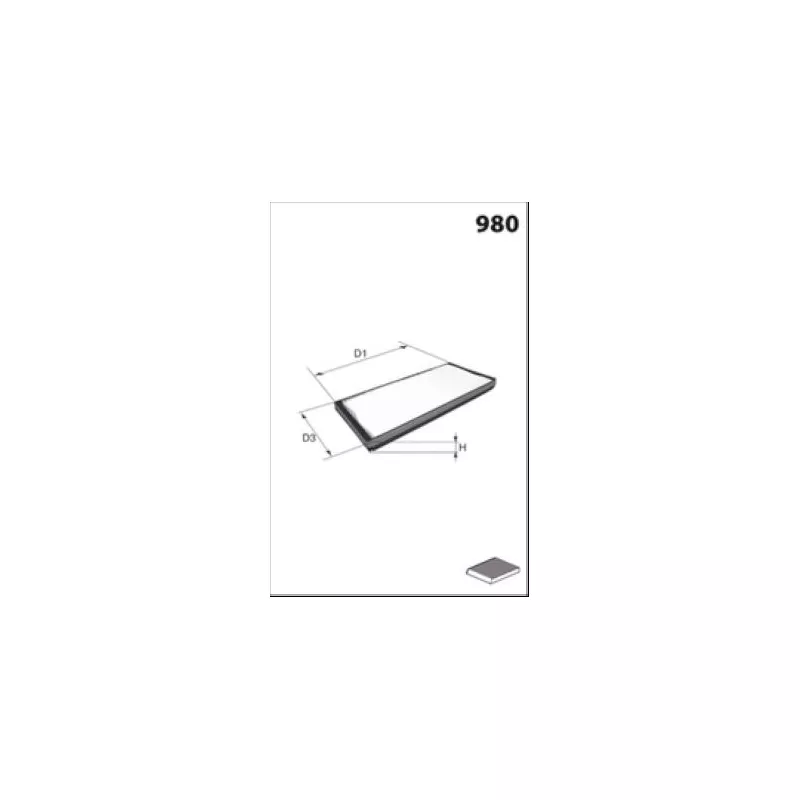 Filtre, air de l'habitacle LUCAS FILTERS LFCP380S