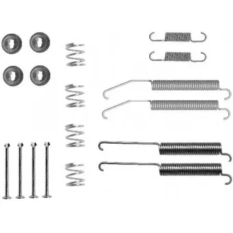Kit d'accessoires, mâchoire de frein HELLA PAGID 8DZ 355 200-791
