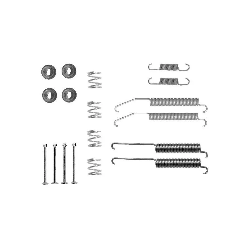 Kit d'accessoires, mâchoire de frein HELLA PAGID 8DZ 355 200-791