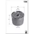 Filtre à carburant LUCAS FILTERS LFDE109 - Visuel 1